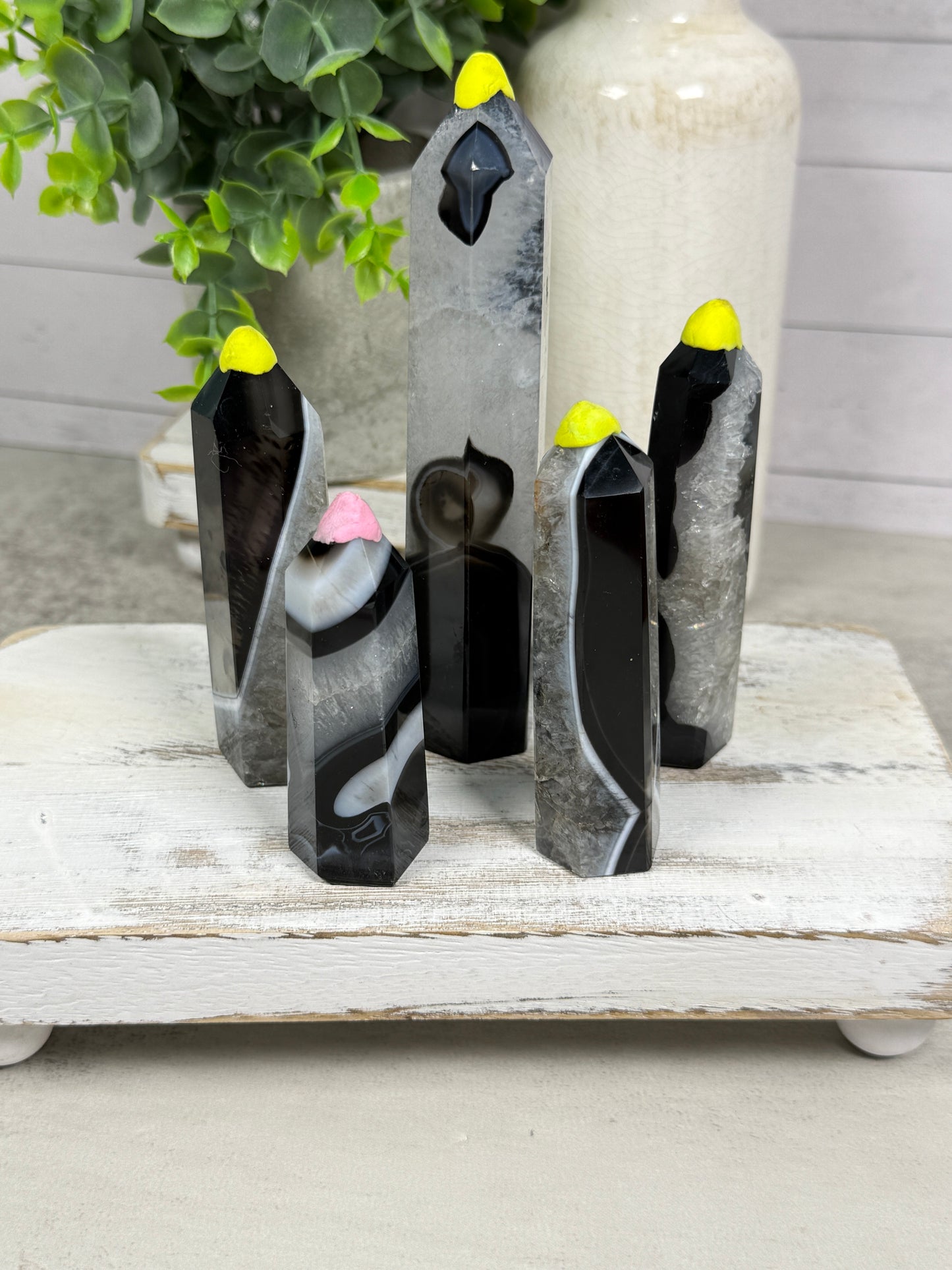 Black Agate Towers
