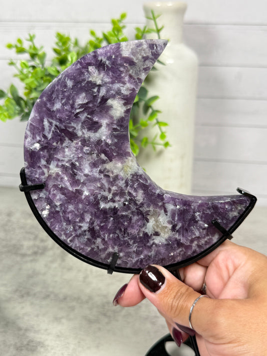 Lepidolite Moon | Luna