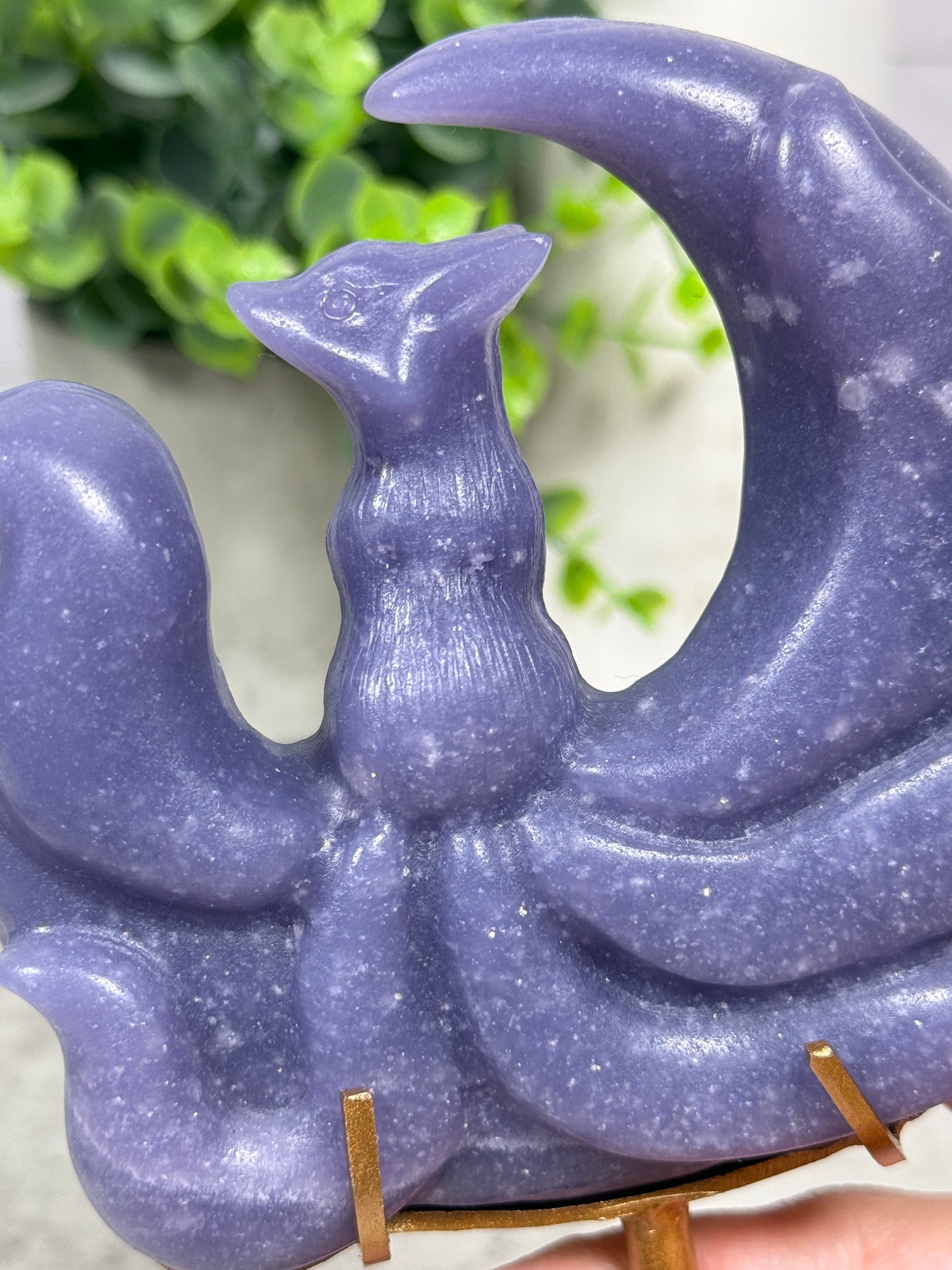 Purple Jadeite 9 Tail