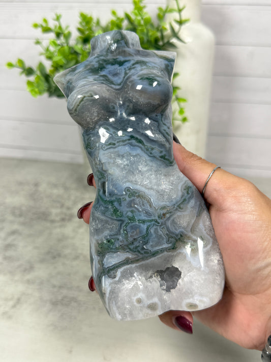 Moss Agate Lady Body
