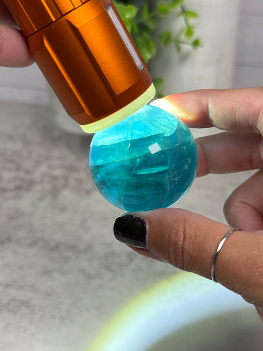 Blue Fluorite Spheres