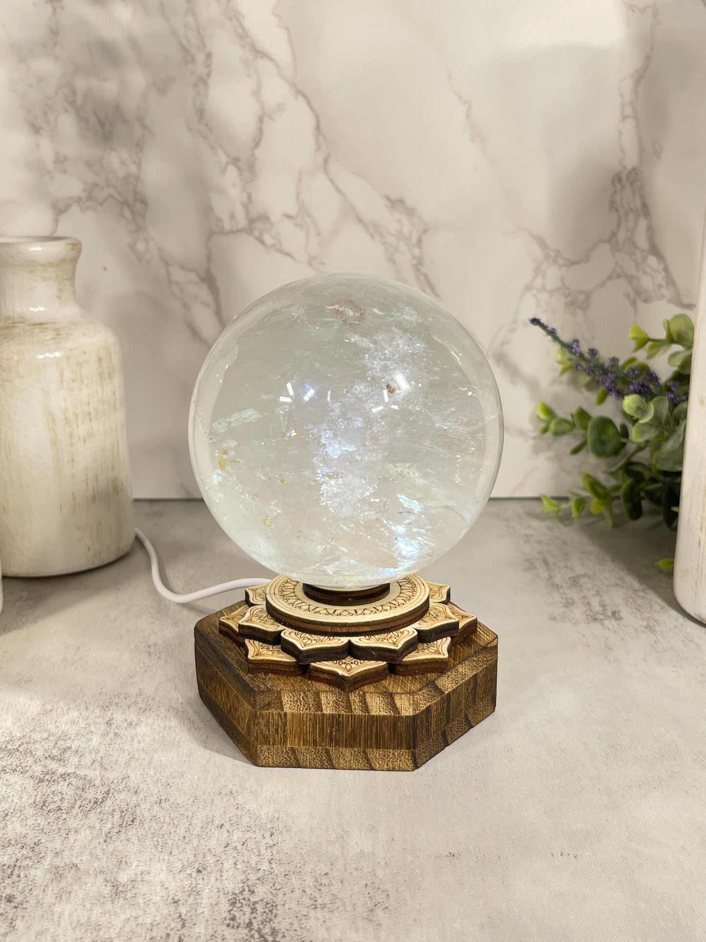 Clear Quartz Sphere