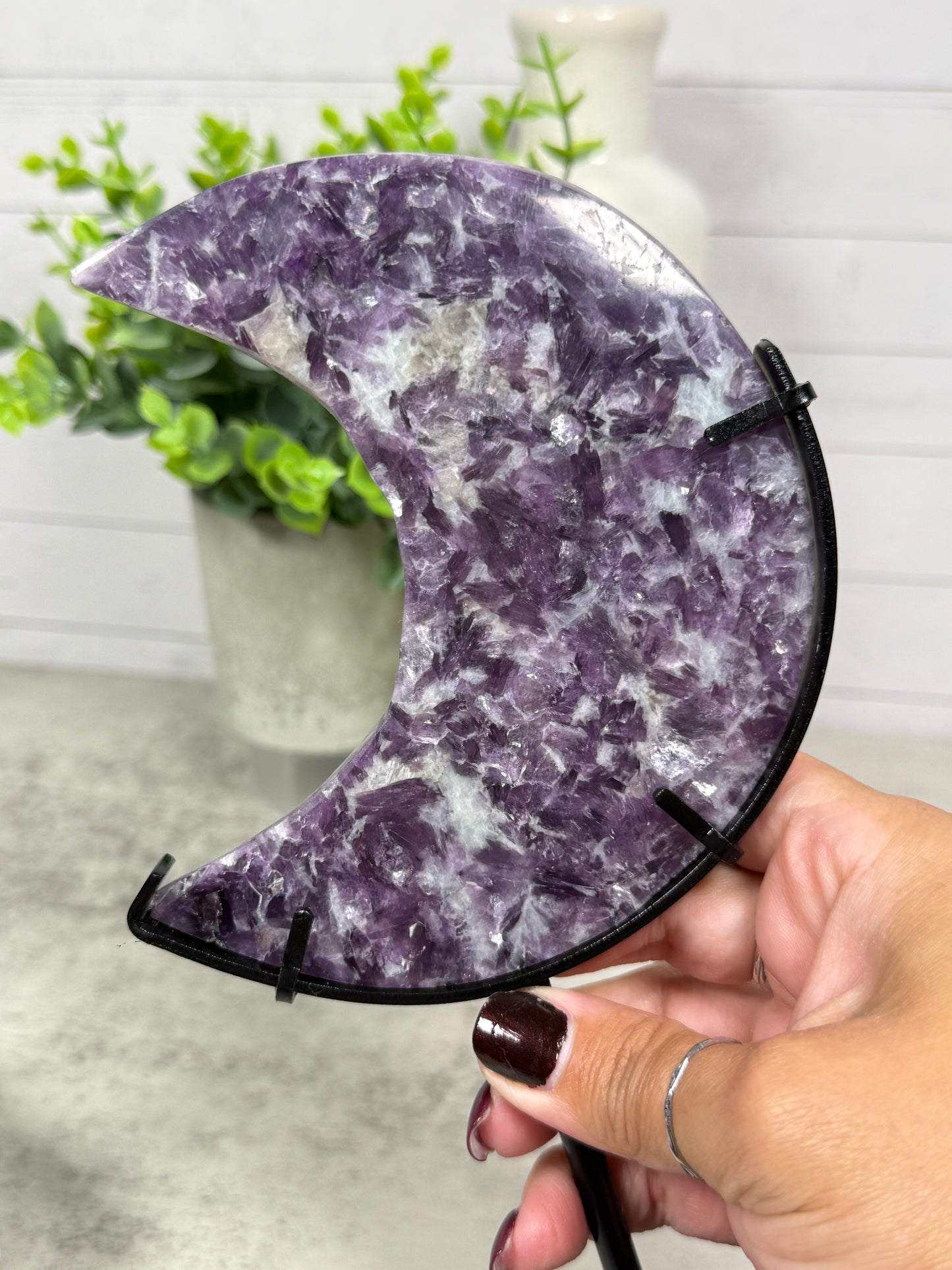 Lepidolite Moon | Luna
