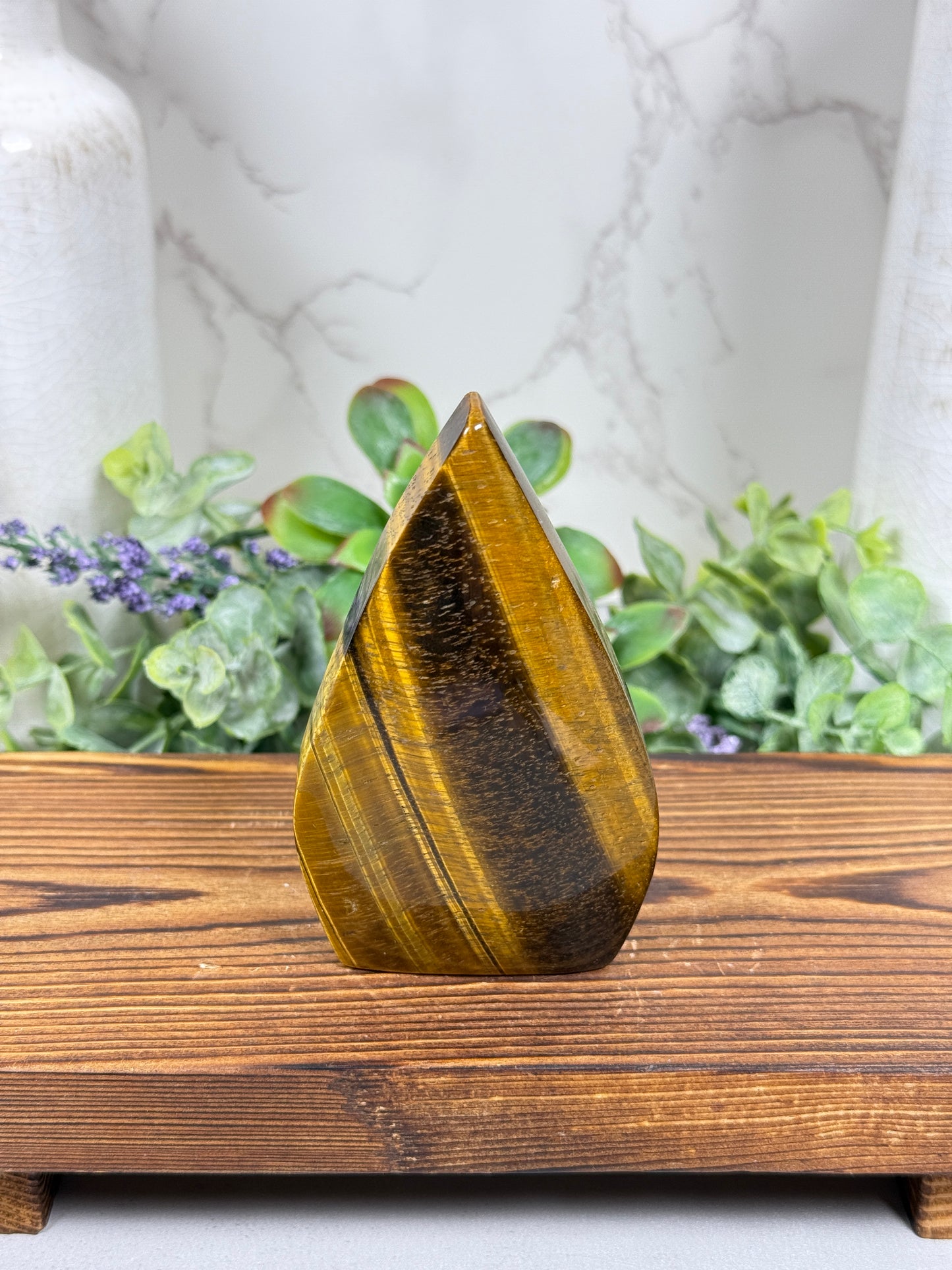 Tigers Eye Teardrops