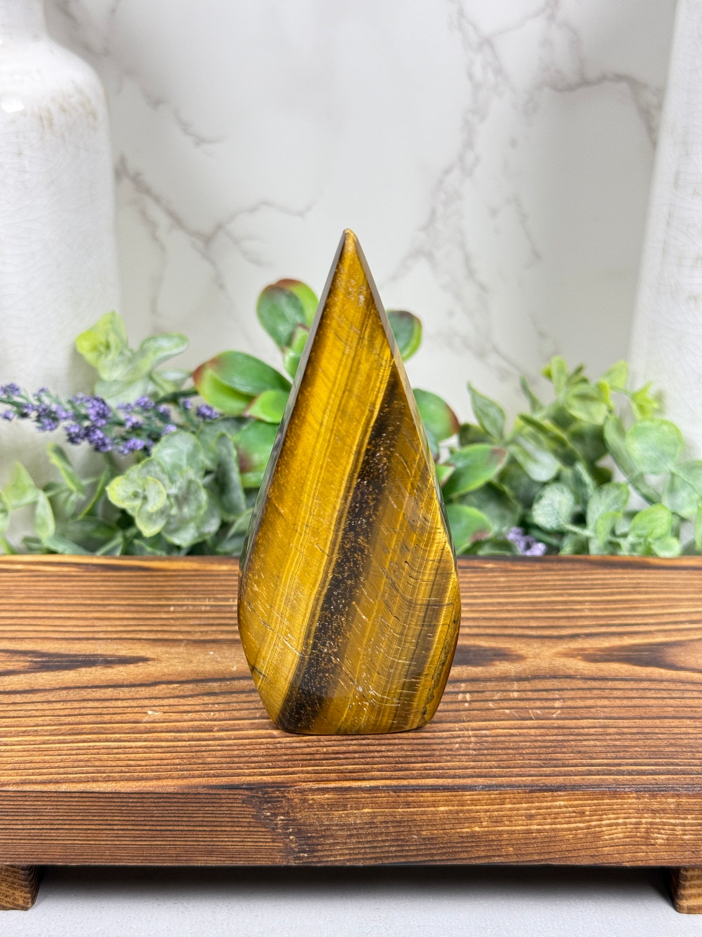 Tigers Eye Teardrops