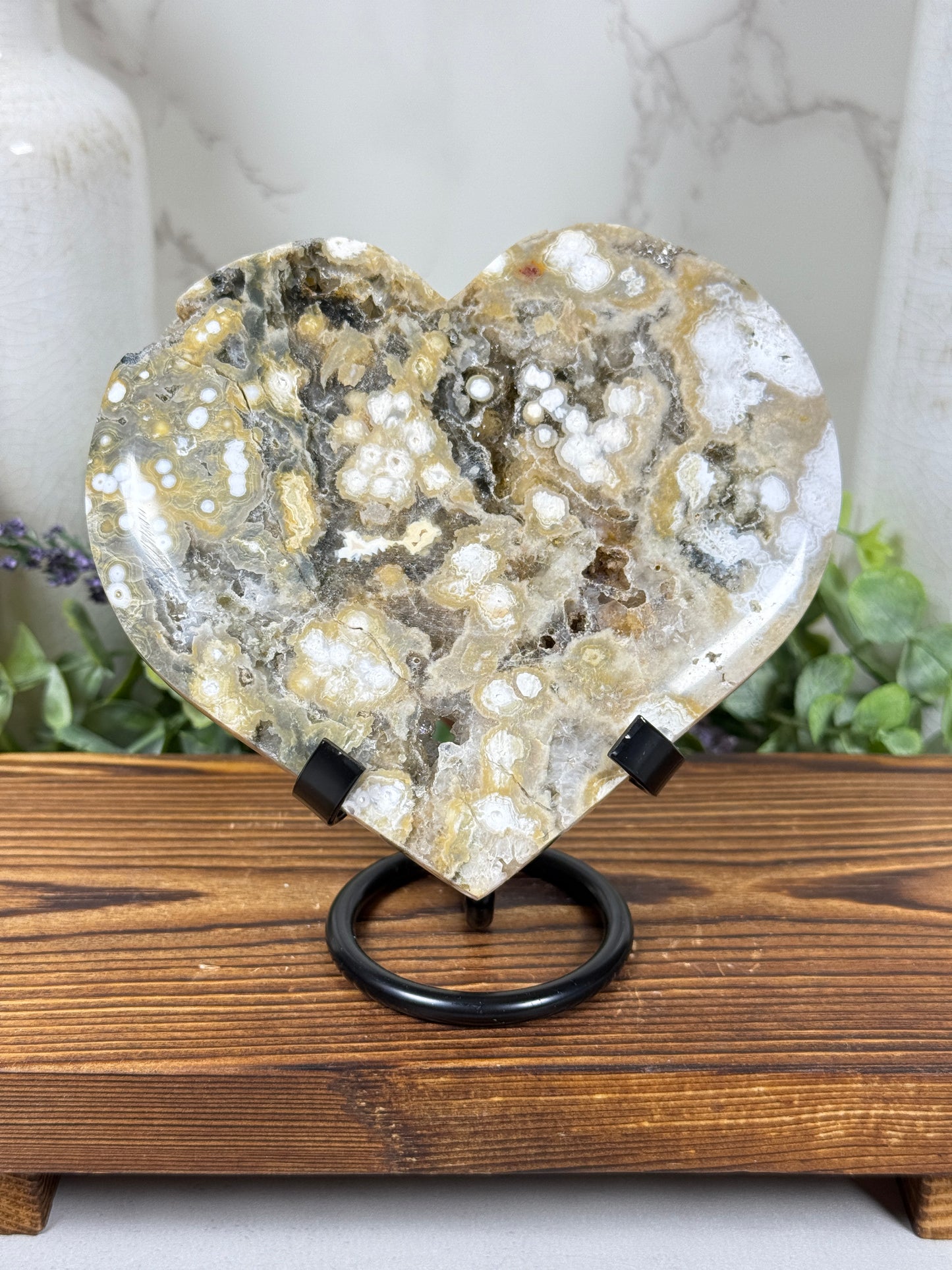 Ocean Jasper Hearts