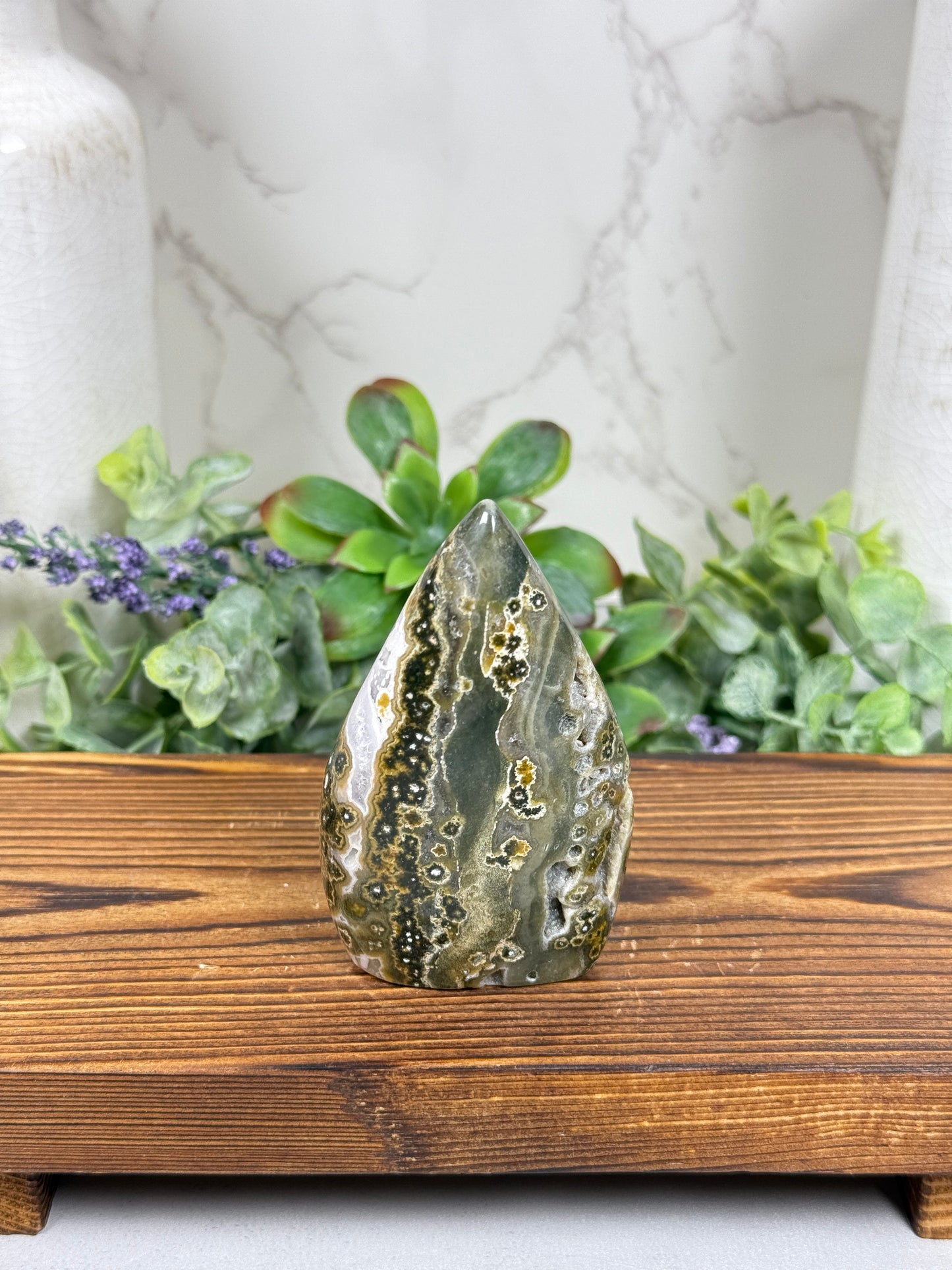 Ocean Jasper Teardrops