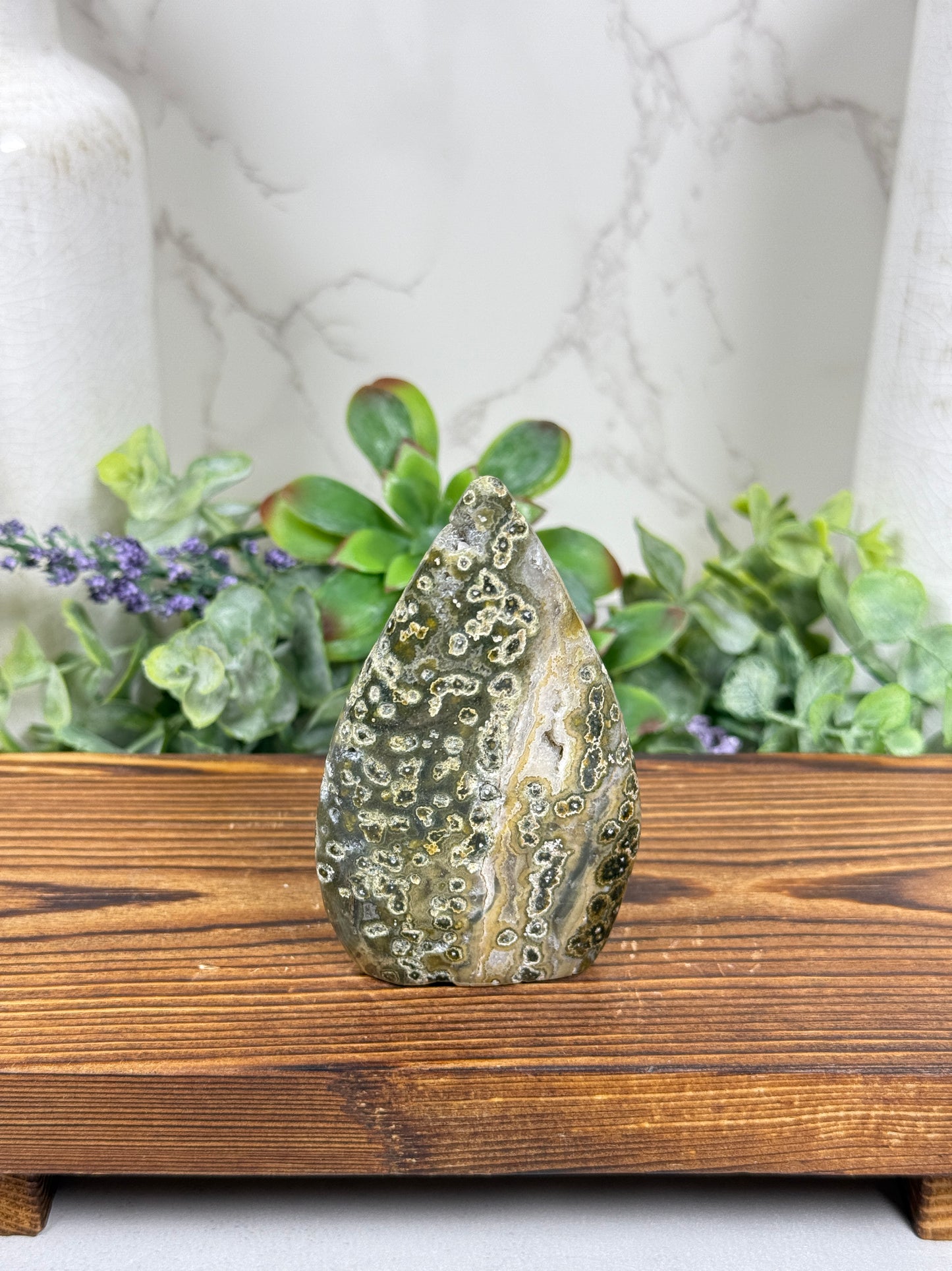 Ocean Jasper Teardrops