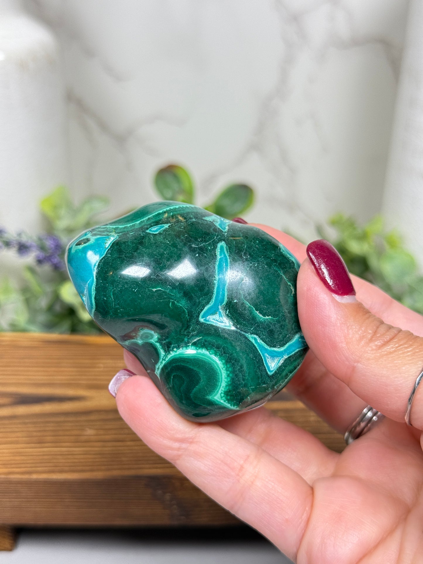 Malachite Chrysocolla Freeforms