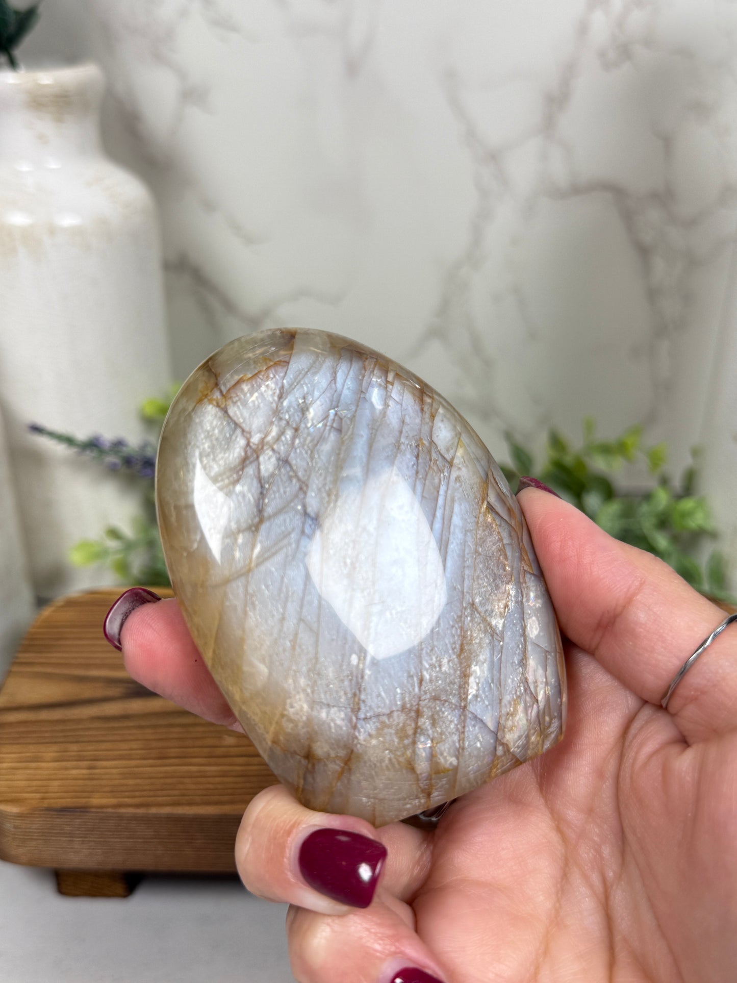 Peach Moonstone Free Forms