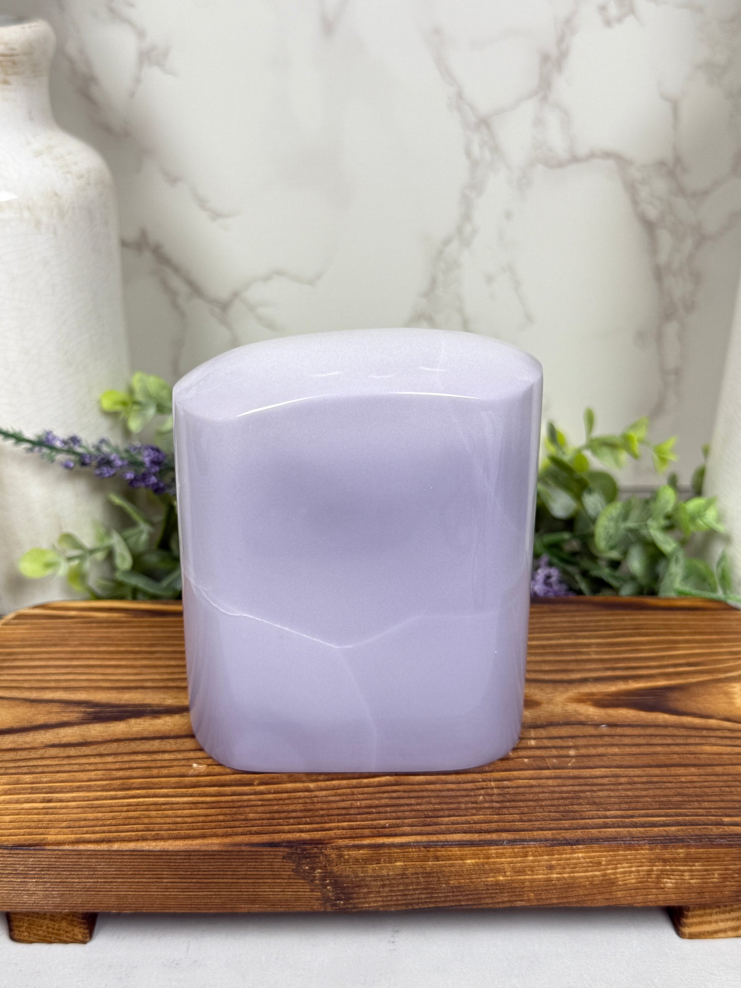 Lavender Fluorite Free Form from Mexico - B