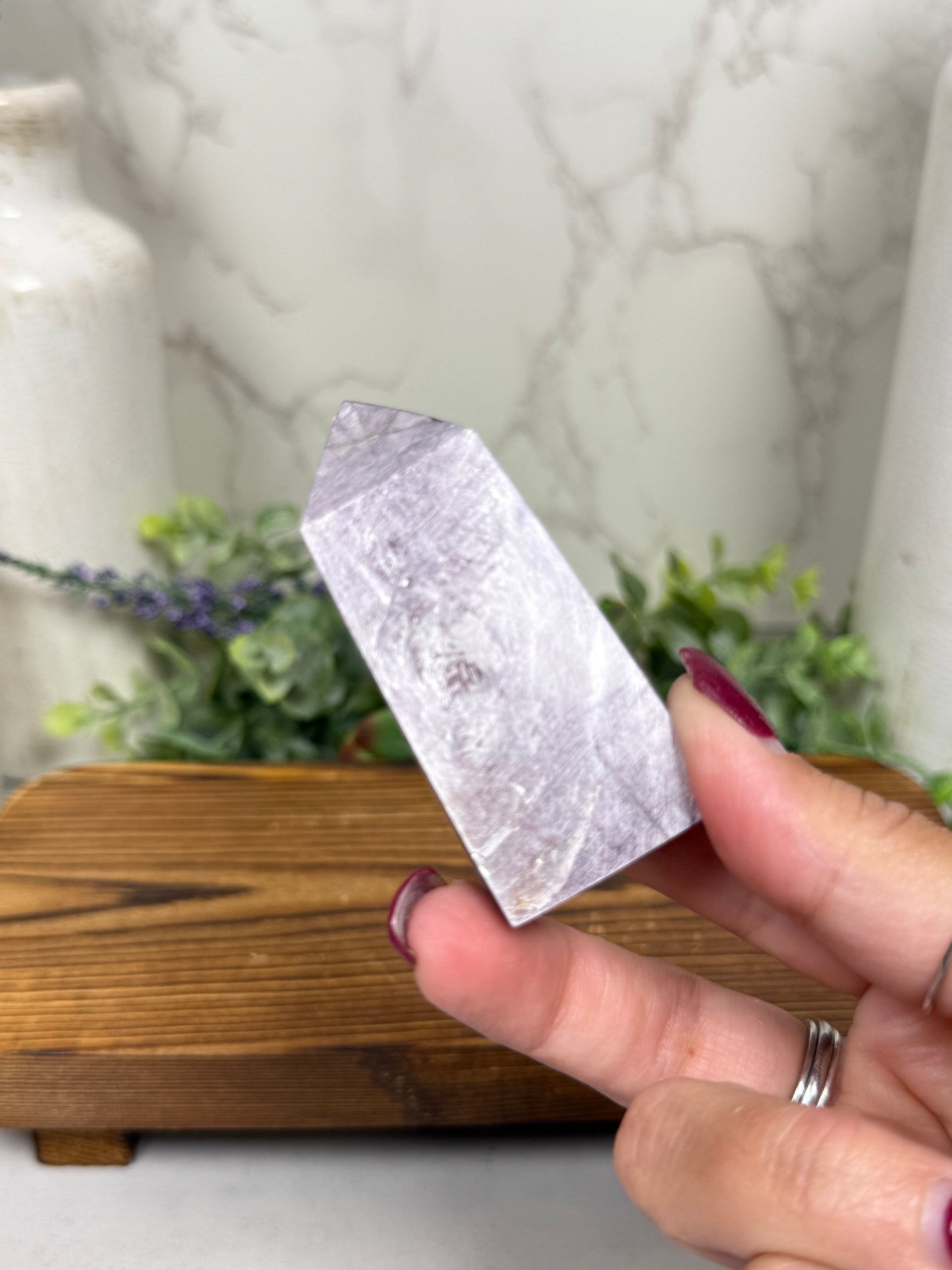 Gem Lepidolite Purple Mica Towers