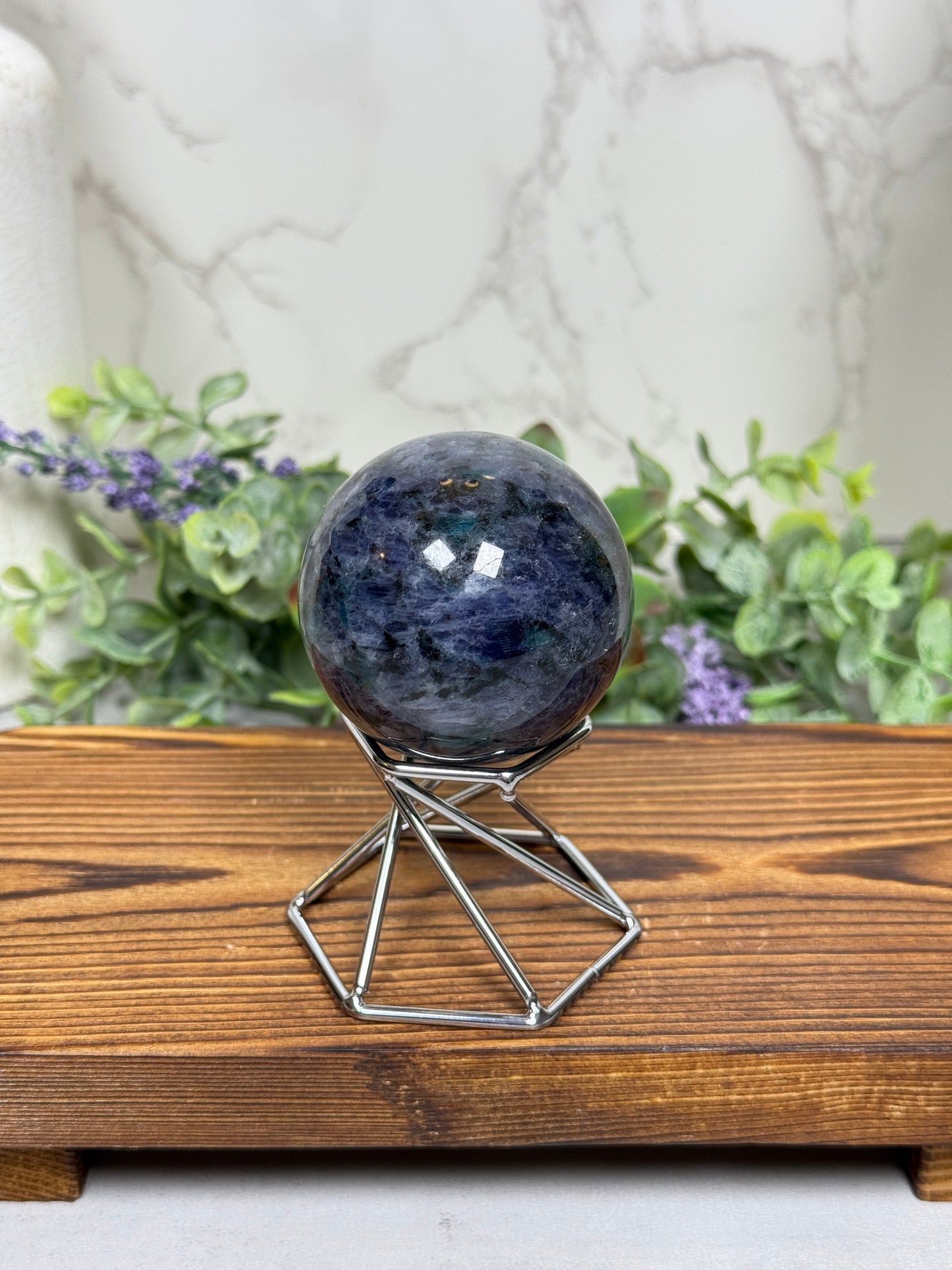 Iolite Spheres