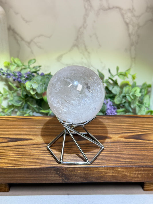 Rainbow Smoky Quartz Spheres