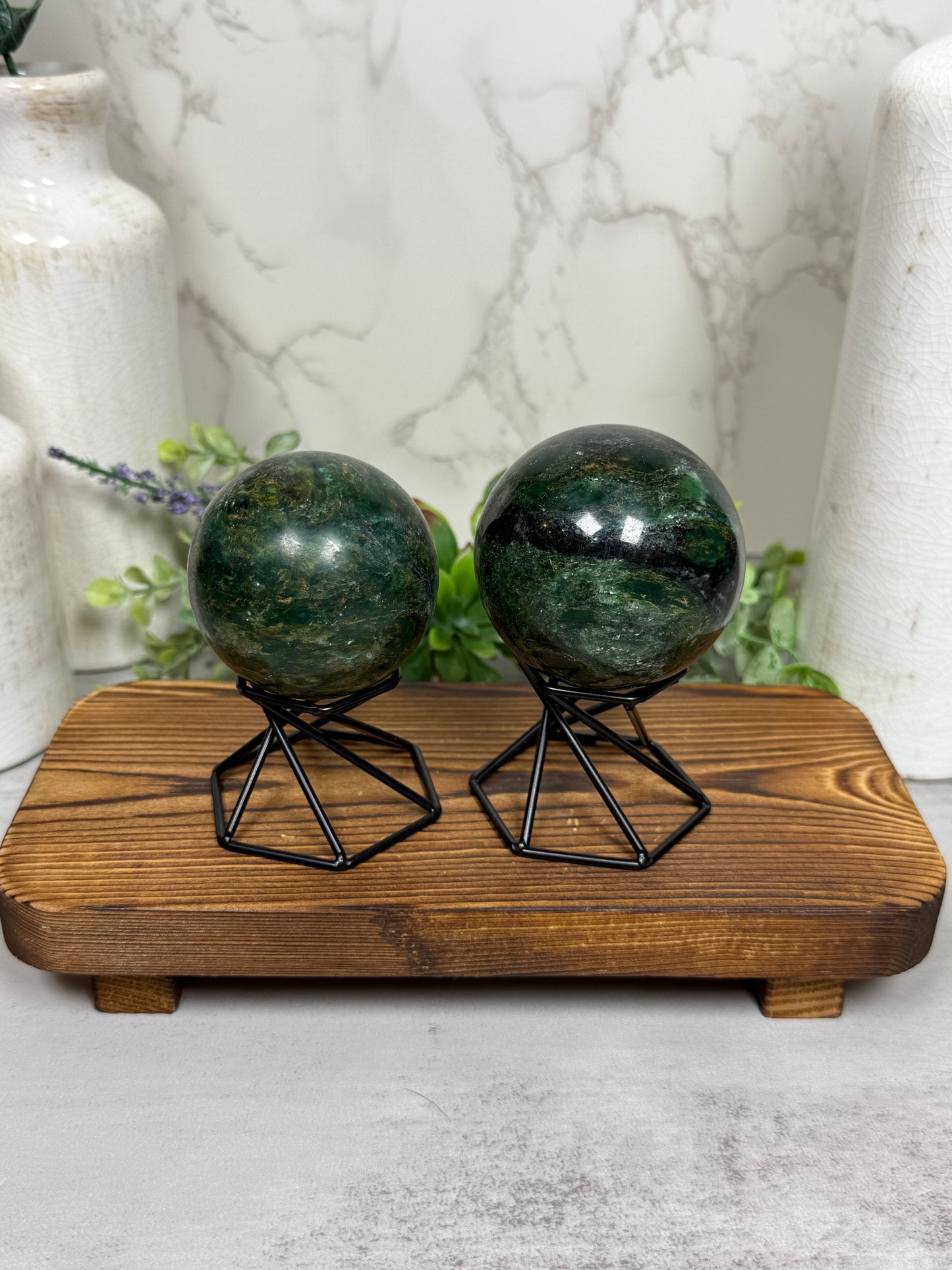 Emerald Spheres
