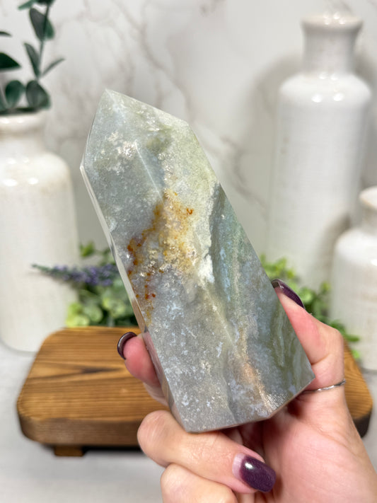 Green Ocean Jasper Tower