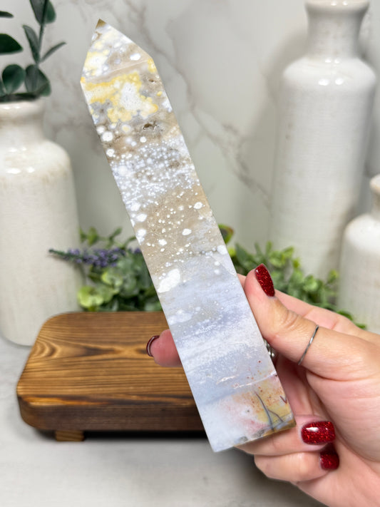 Orbicular Jasper Tower