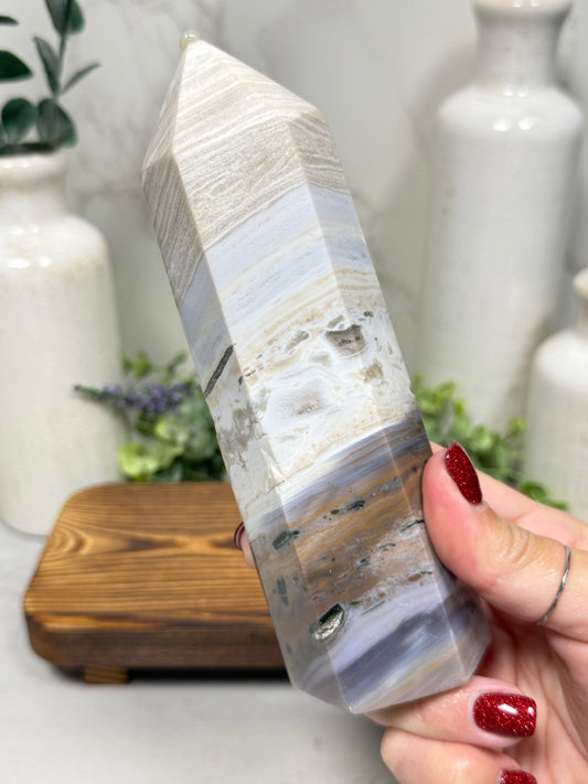 Beachy Ocean Jasper Tower