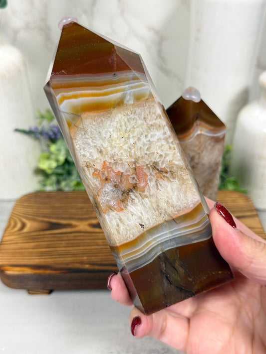 Carnelian Agate Towers - D/E