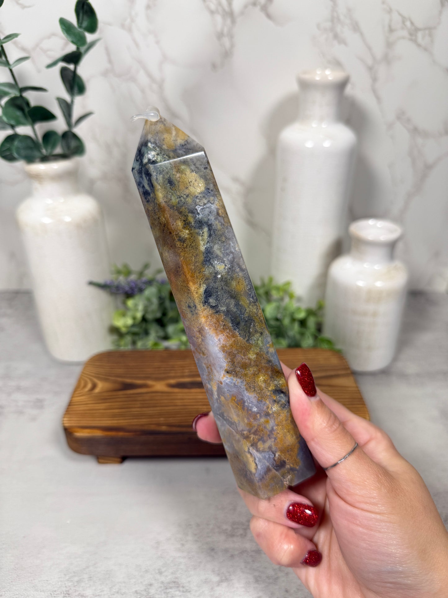 Four Season Moss Jasper Towers - You Pick