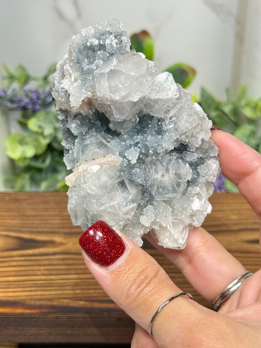 Diamond Apophyllite + Stilbite from India