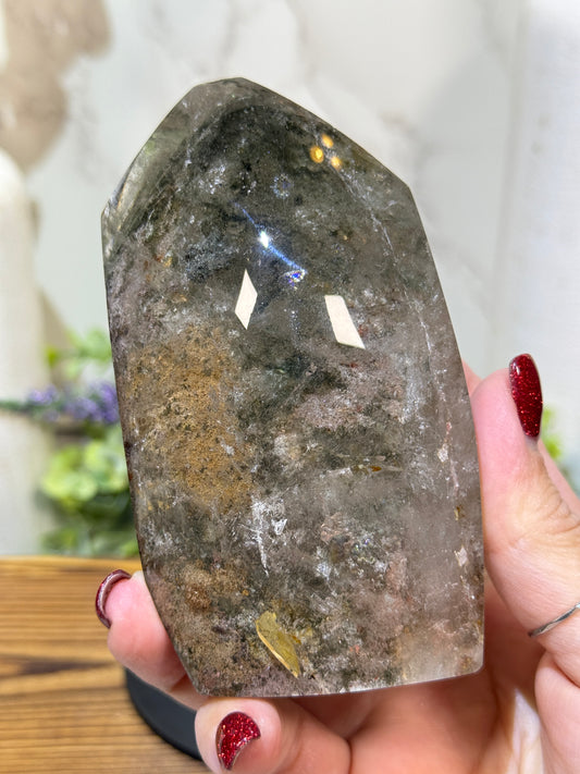 Garden Quartz on Stand