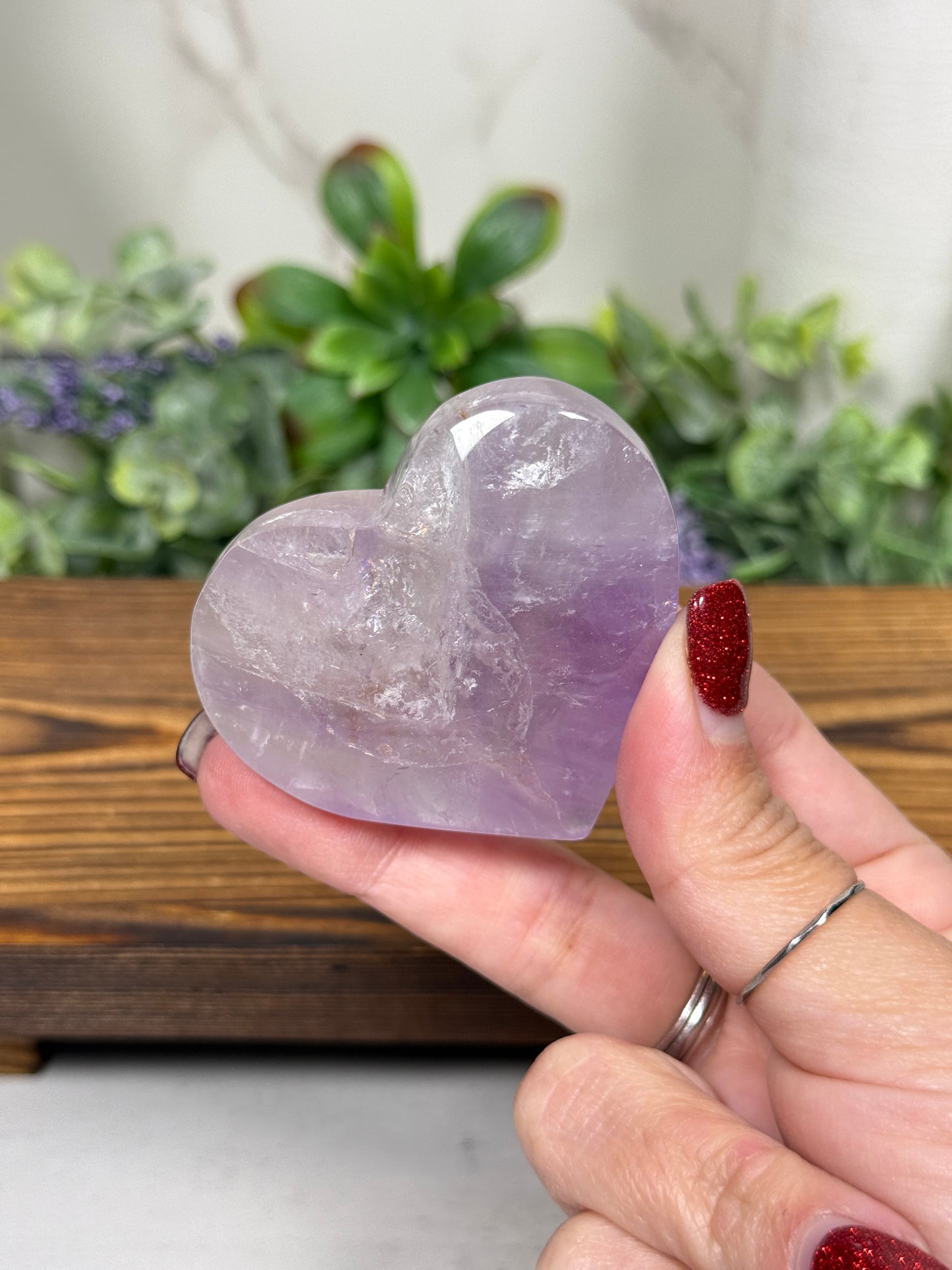 Phantom Amethyst Hearts