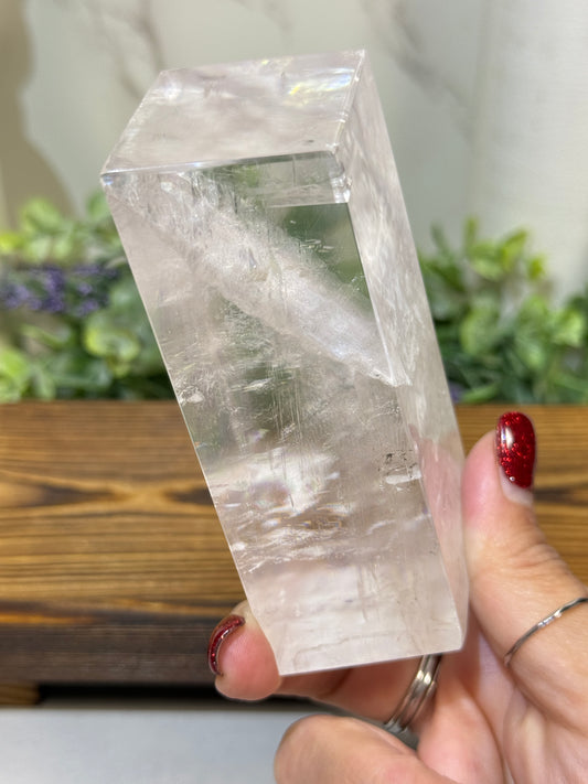 Lavender Calcite from Madagascar - B