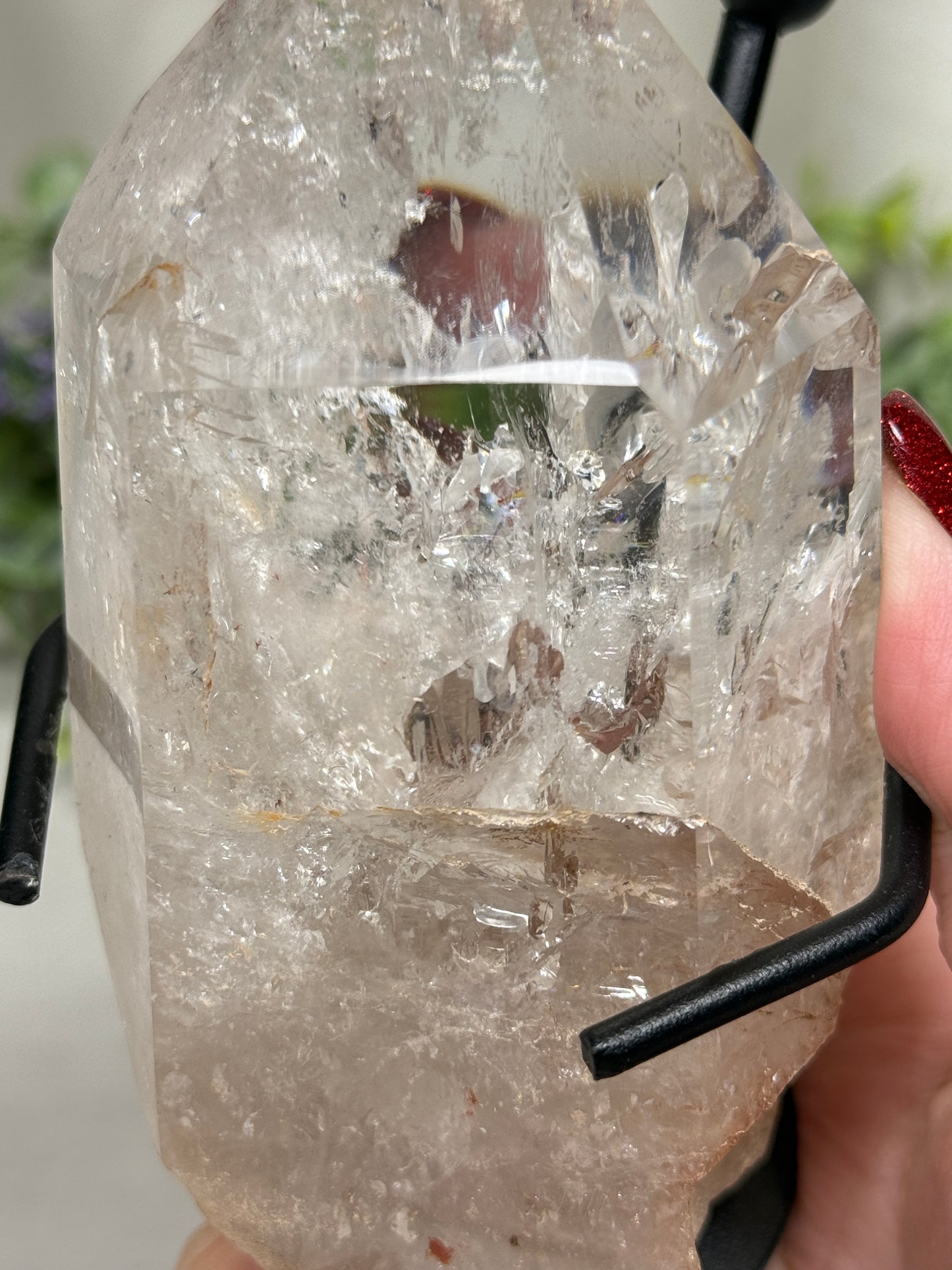 Quartz Free Form on Stand