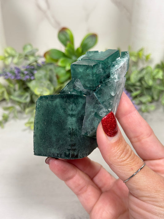 Green Fluorite Specimen from Madagascar