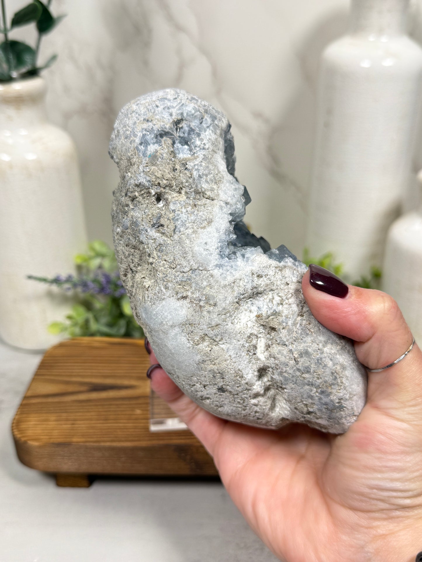Celestite Geode - E