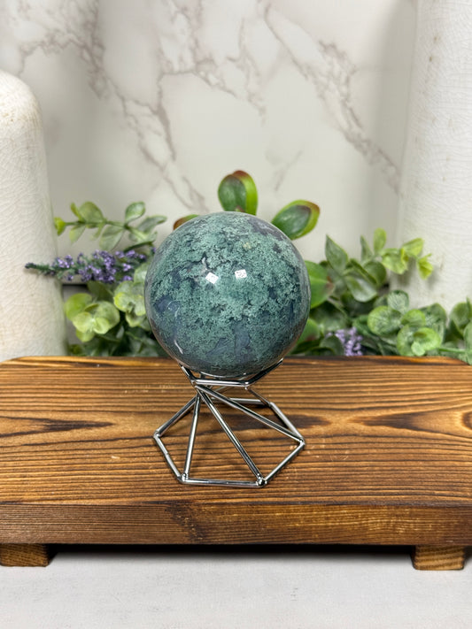 Moss Agate Spheres - You Pick