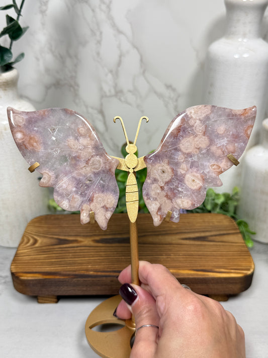 Pink Amethyst Wings