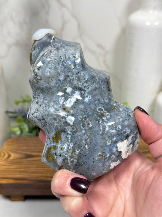 Ocean Jasper Flame - I