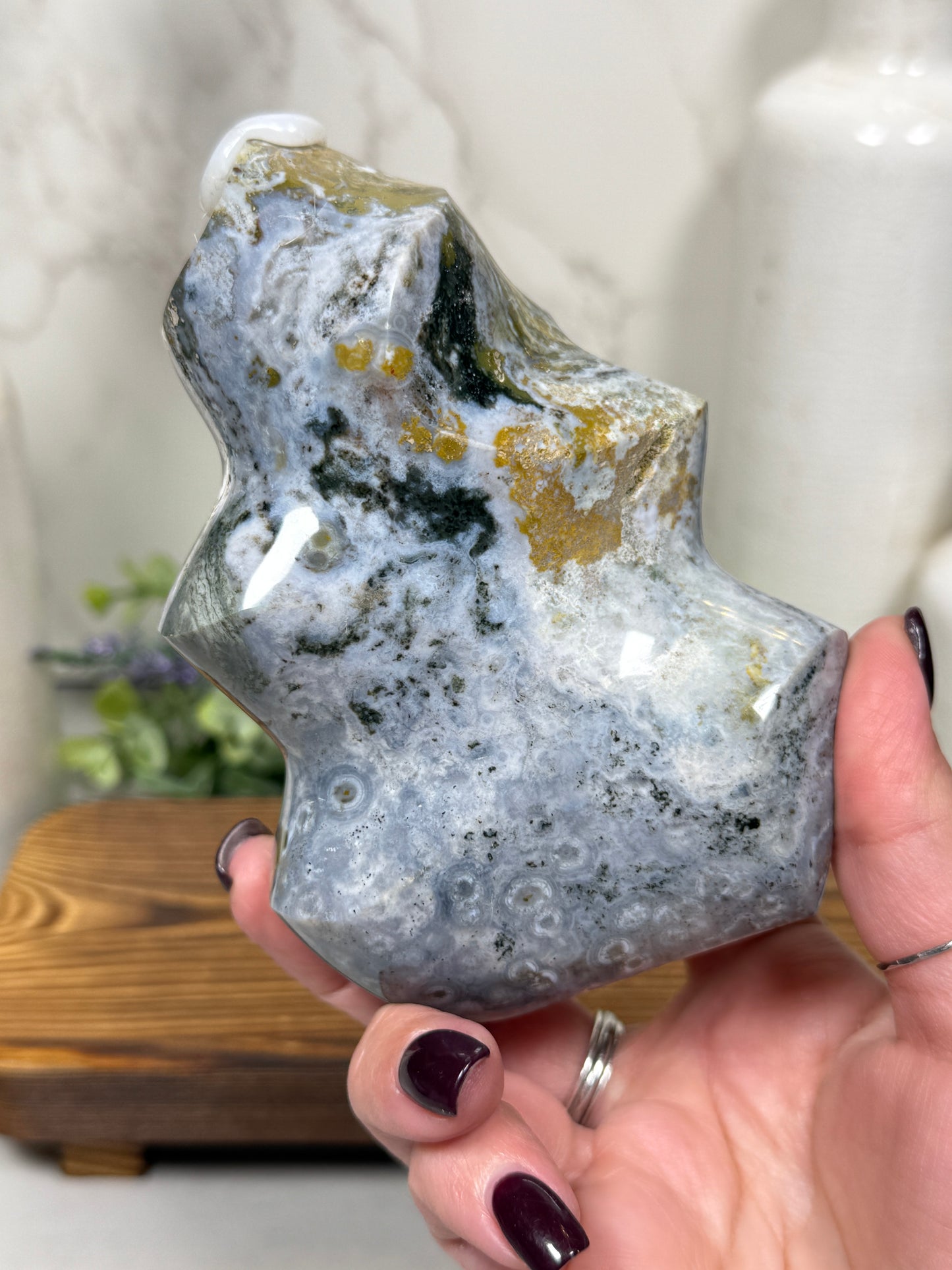 Ocean Jasper Flame - I