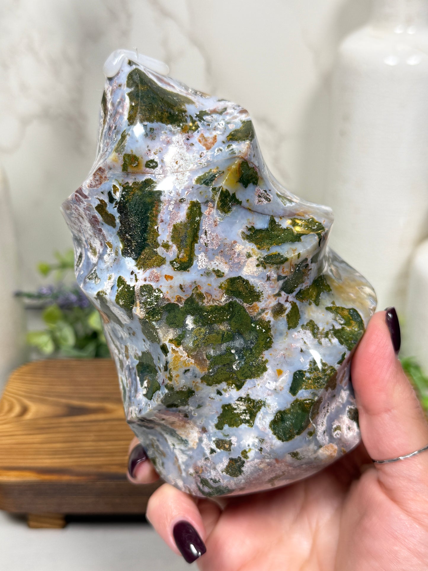 Ocean Jasper Flame - J