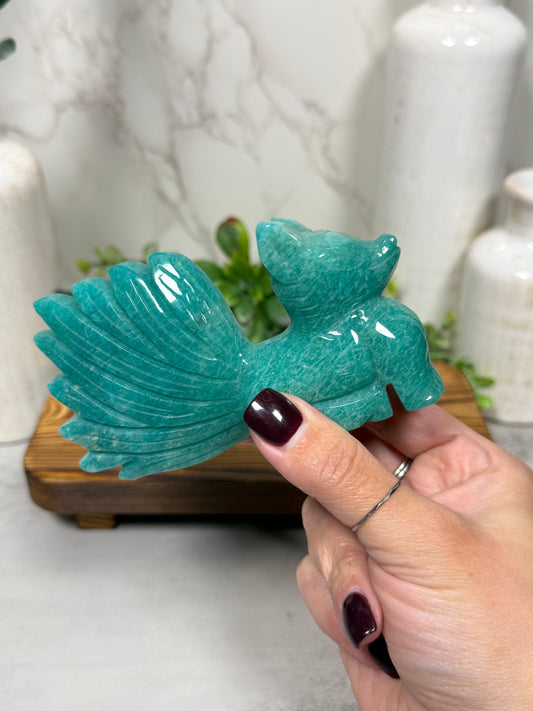 Amazonite 9 Tail