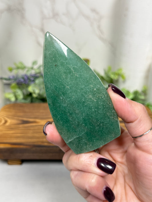 Green Aventurine Teardrops