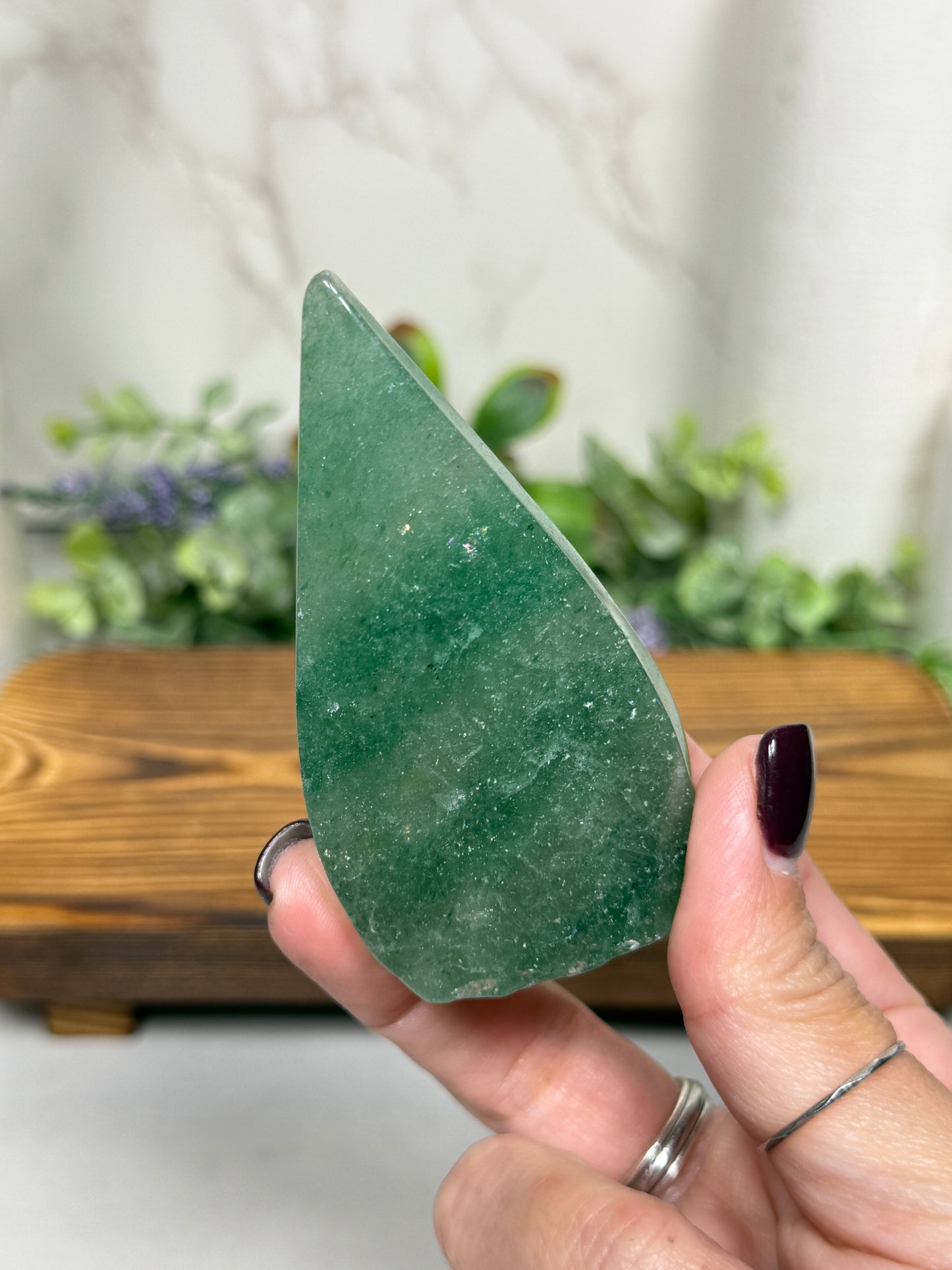 Green Aventurine Teardrops