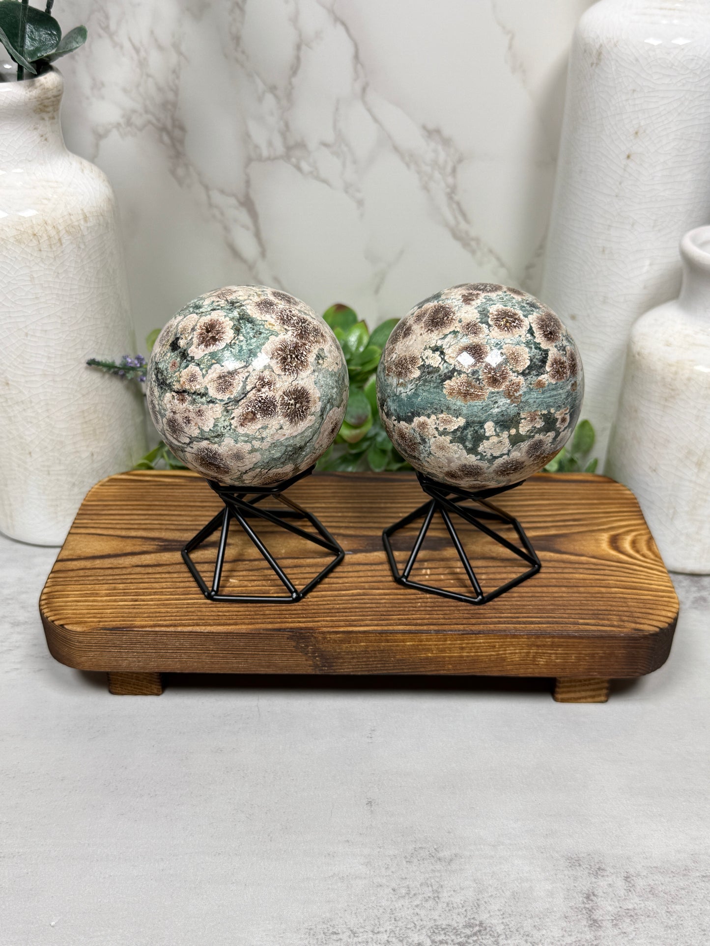 Sakura Jasper Spheres