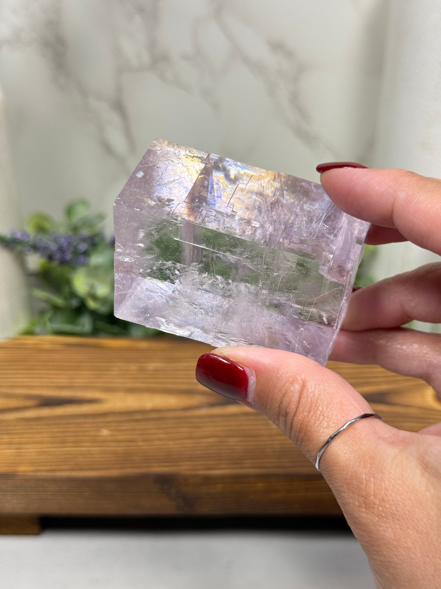 Lavender Calcite from Madagascar - You Pick