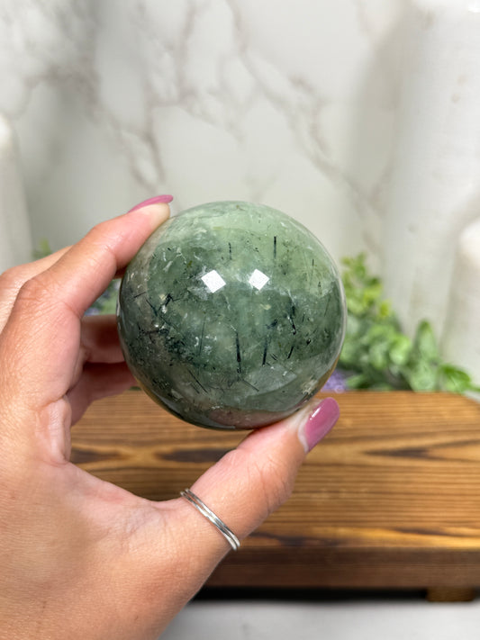 Prehnite Sphere