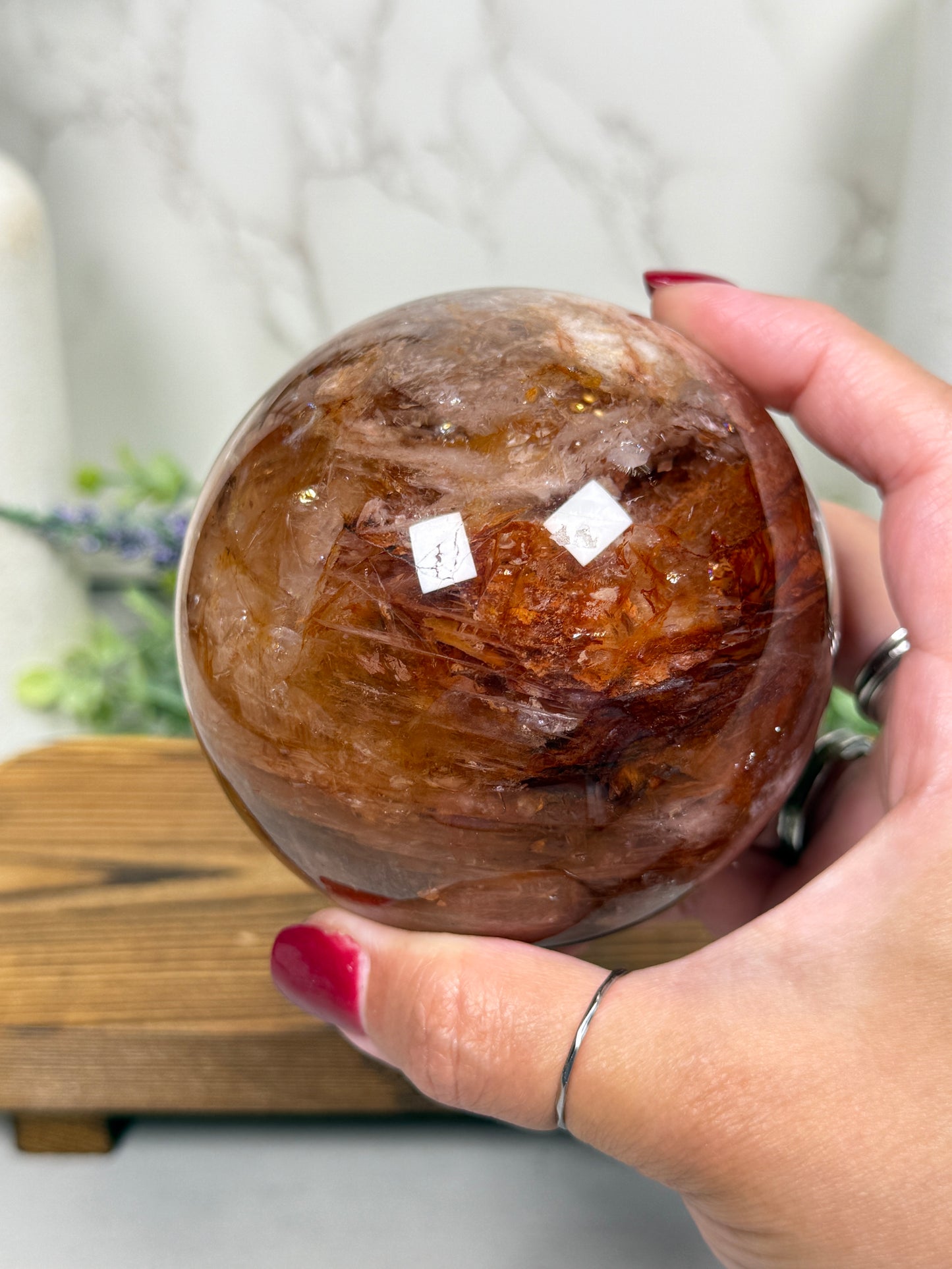 Fire Quartz Sphere XL