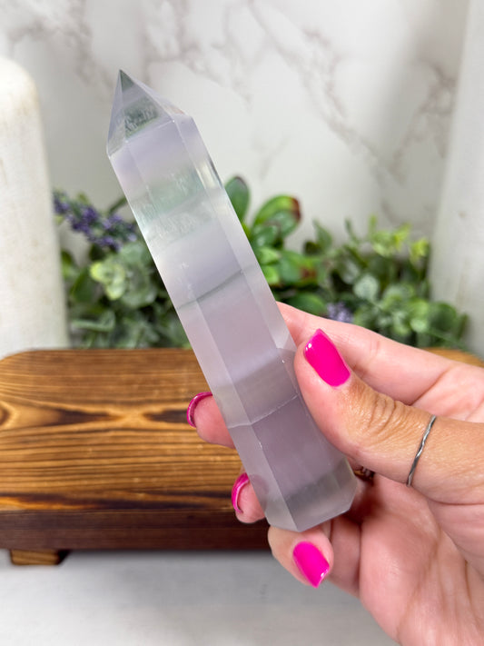 Lavender Fluorite Towers