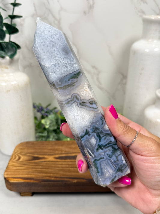 Moss Agate Towers