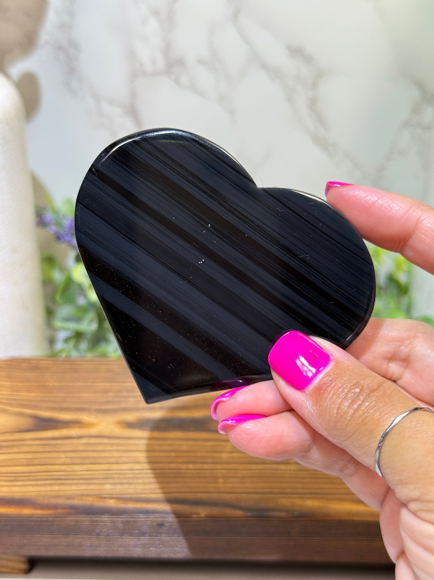 Ice Obsidian Hearts