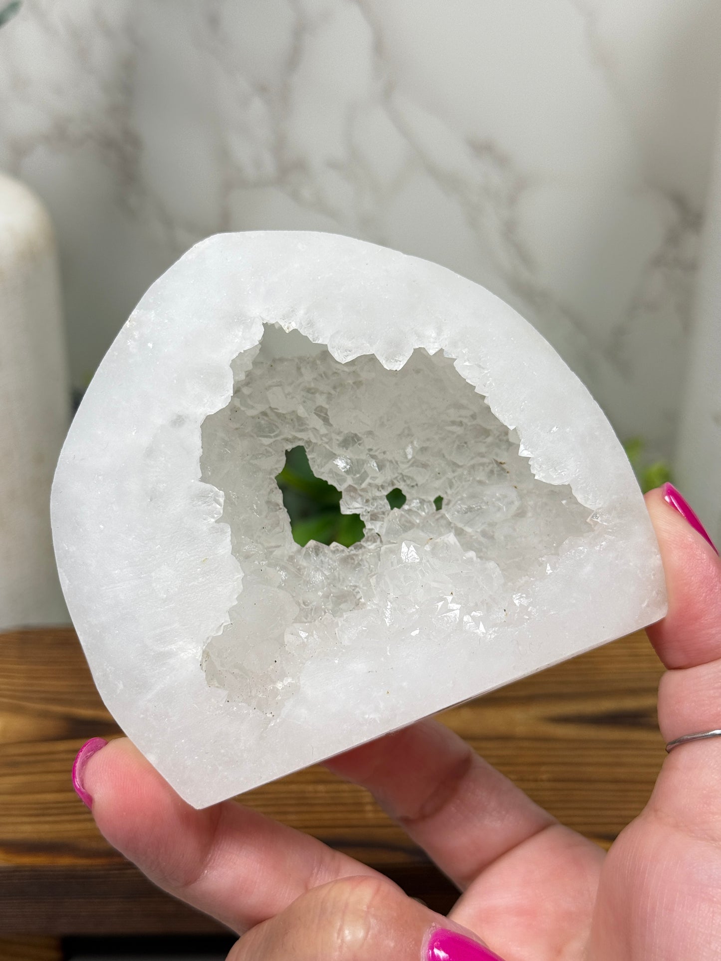 Quartz Geode Free Forms