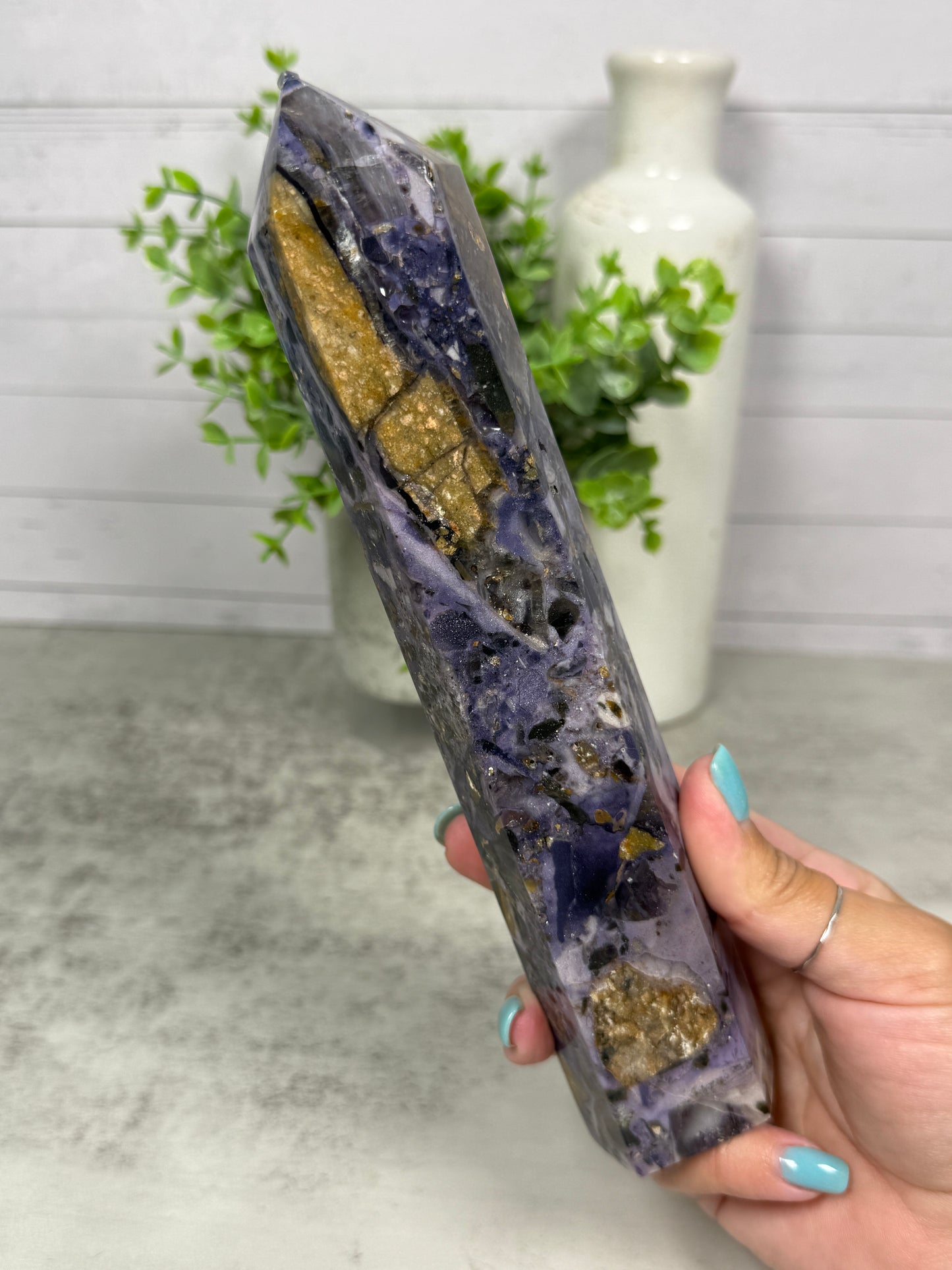 Purple Fluorite Root Towers