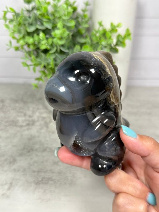 Volcano Agate Chubby Dinos