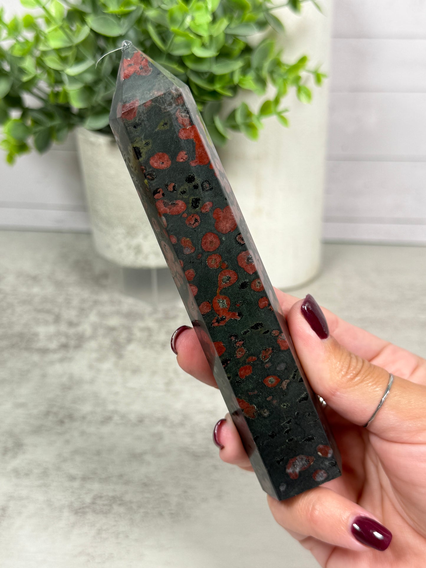 Plum Blossom Jasper Towers